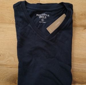 NWT J crew slim fit v neck tee shirt S